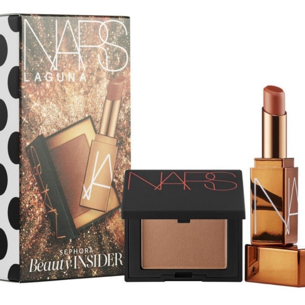 Sephora Beauty Insider Nars Laguna Mini Duo Afterglow Lipbalm & Bronzing Powder